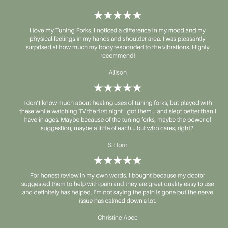 Healing Tuning Fork Kit For Tension & Anxiety | Feel Your Body Finally Release in 30 Seconds