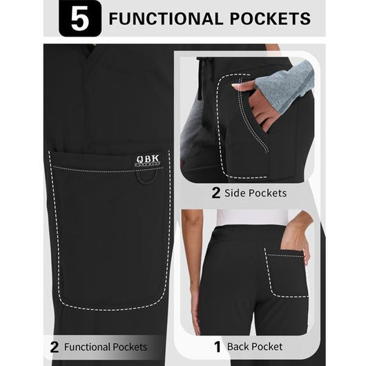 Lumelle Shift-Pro™ 5-Pocket Stretch Scrub Pants