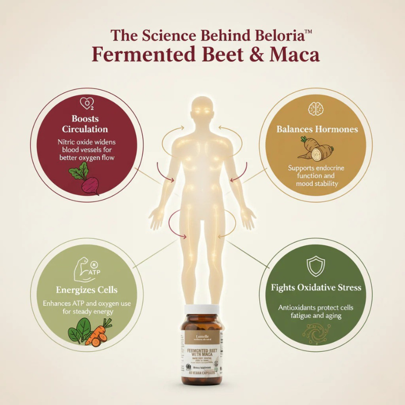 Fermented Beet + Maca for Blood Circulation