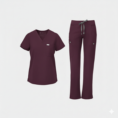 Lumelle Shift-Pro™ 5-Pocket Stretch Scrub Pants