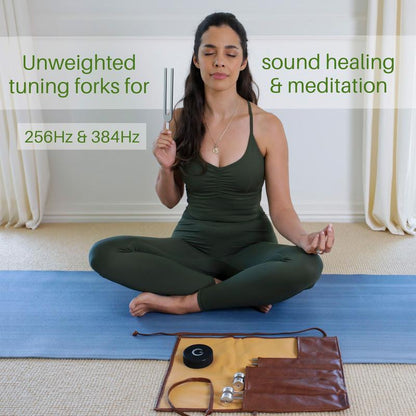Healing Tuning Fork Kit For Tension & Anxiety | Feel Your Body Finally Release in 30 Seconds